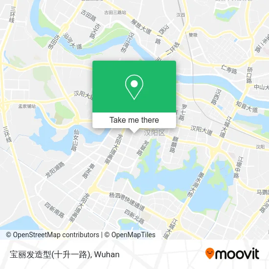 宝丽发造型(十升一路) map