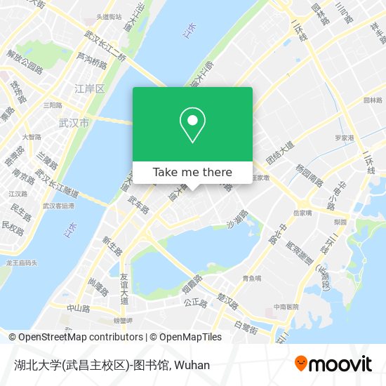 湖北大学(武昌主校区)-图书馆 map