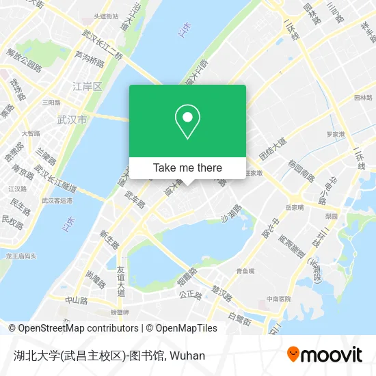 湖北大学(武昌主校区)-图书馆 map