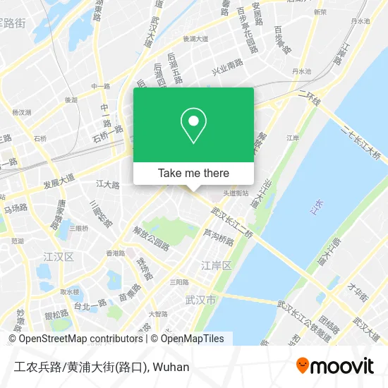 工农兵路/黄浦大街(路口) map