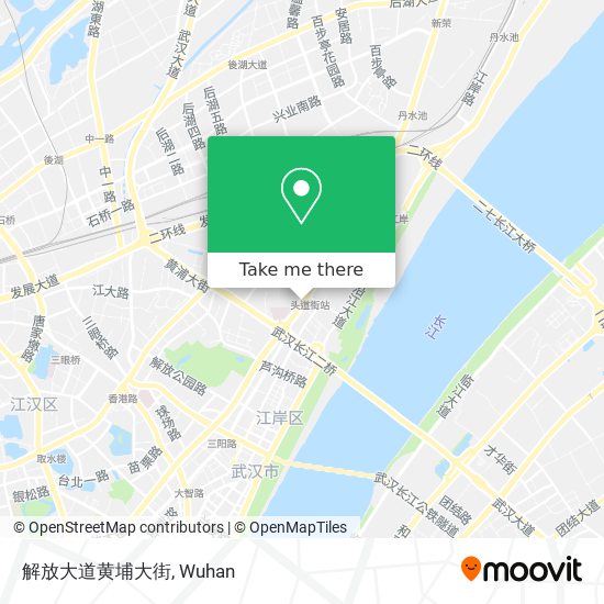 解放大道黄埔大街 map