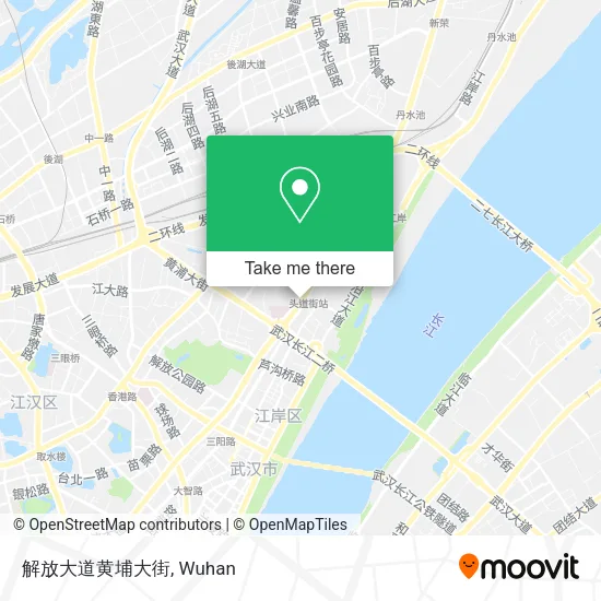 解放大道黄埔大街 map