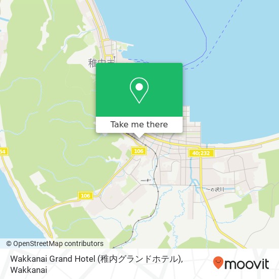 Wakkanai Grand Hotel (稚内グランドホテル) map