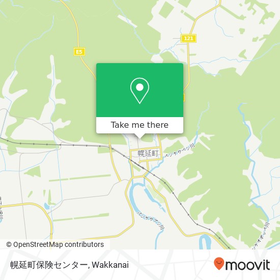 幌延町保険センター map