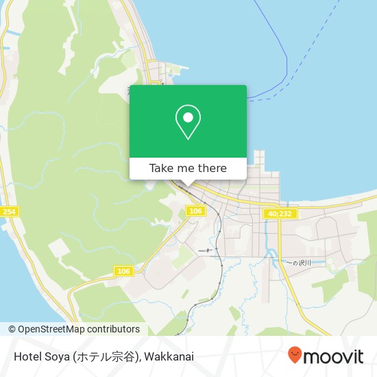 Hotel Soya (ホテル宗谷) map