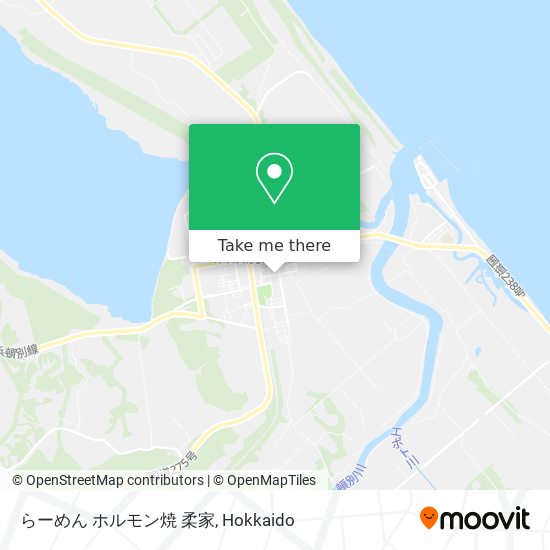 らーめん ホルモン焼 柔家 map