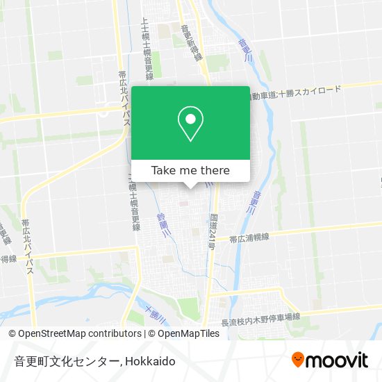 音更町文化センター map