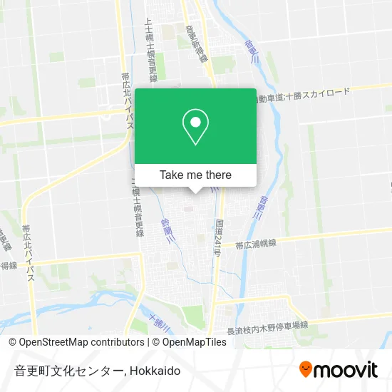 音更町文化センター map