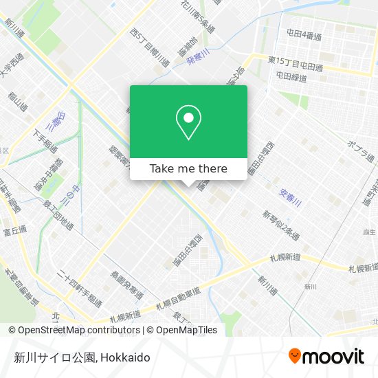 新川サイロ公園 map