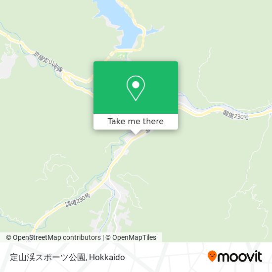 定山渓スポーツ公園 map