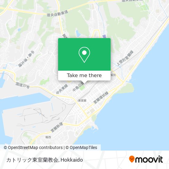 カトリック東室蘭教会 map