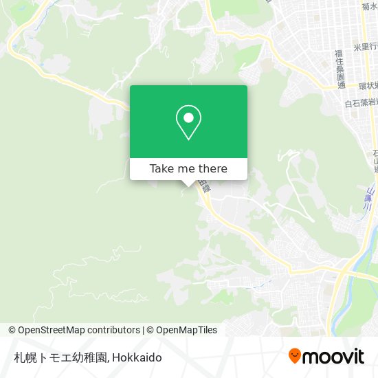 札幌トモエ幼稚園 map