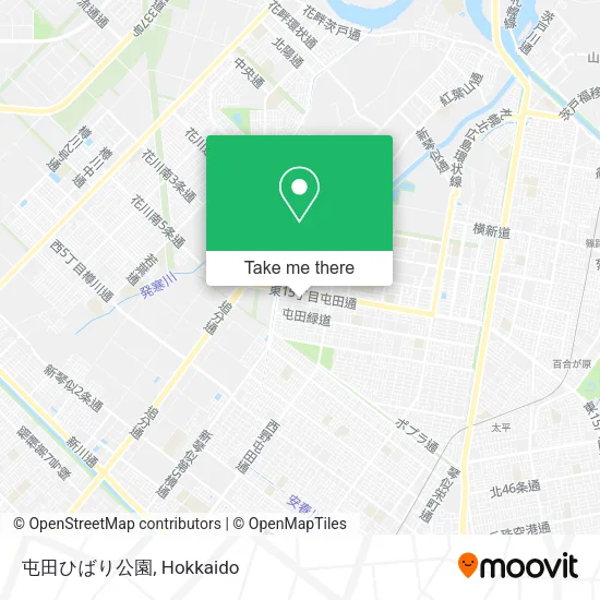 屯田ひばり公園 map