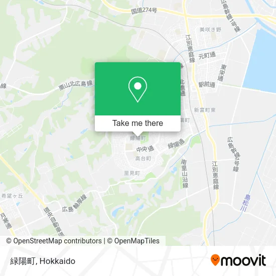 緑陽町 map