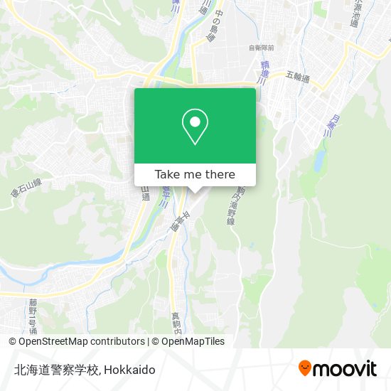 北海道警察学校 map