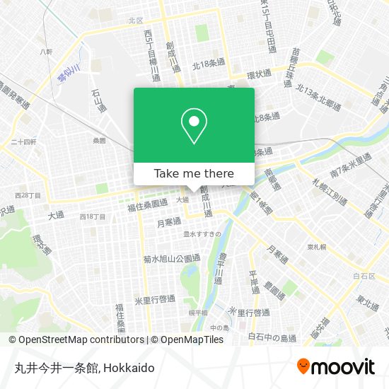 丸井今井一条館 map