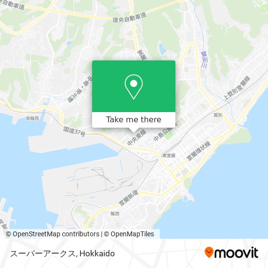 スーパーアークス map