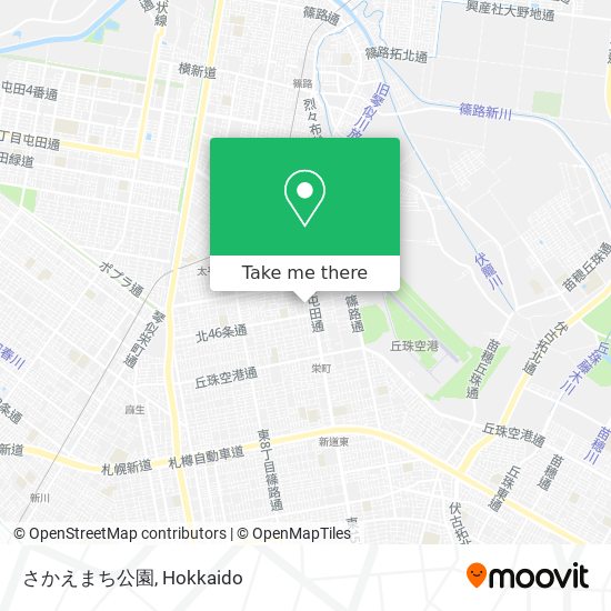 さかえまち公園 map