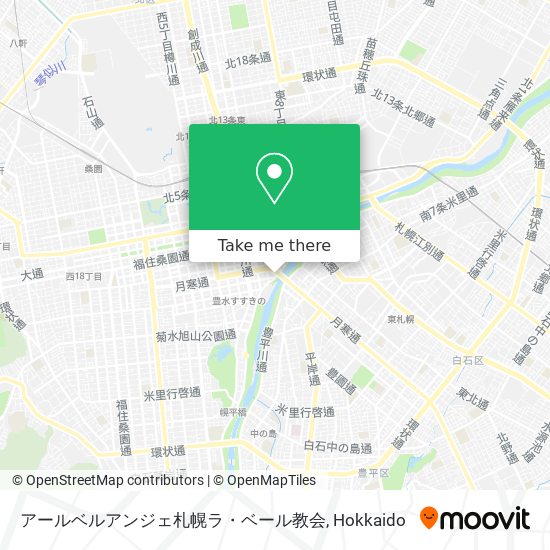 アールベルアンジェ札幌ラ・ベール教会 map