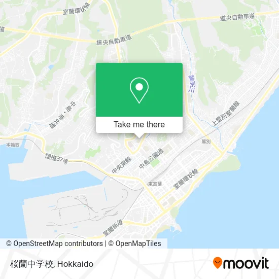 Sakura Oval Junior High School map