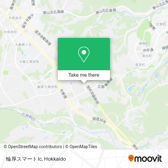 輪厚スマートIc map