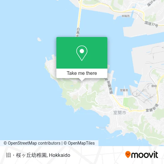 Former Sakuragaoka Kindergarten map