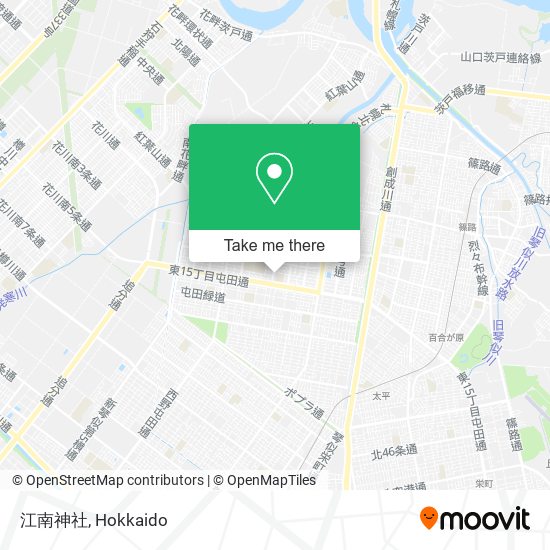 江南神社 map