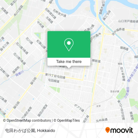 屯田わかば公園 map