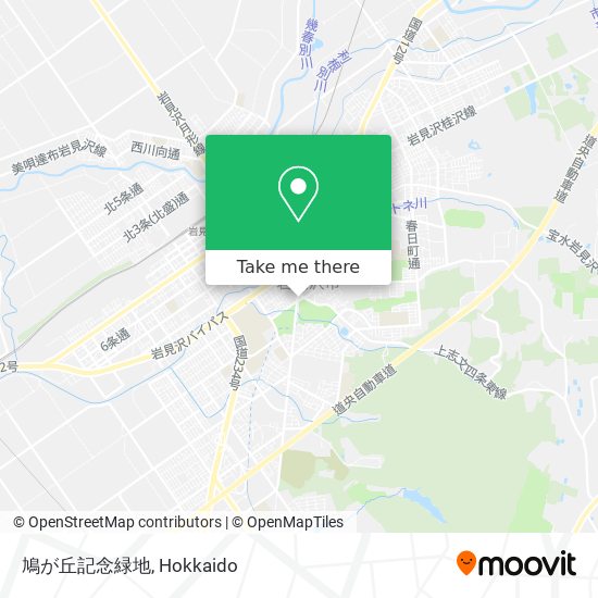 鳩が丘記念緑地 map