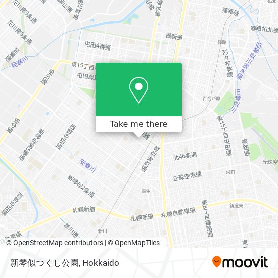 新琴似つくし公園 map