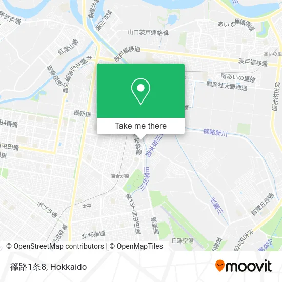 篠路1条8 map