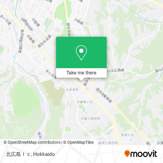 北広島Ｉｃ map