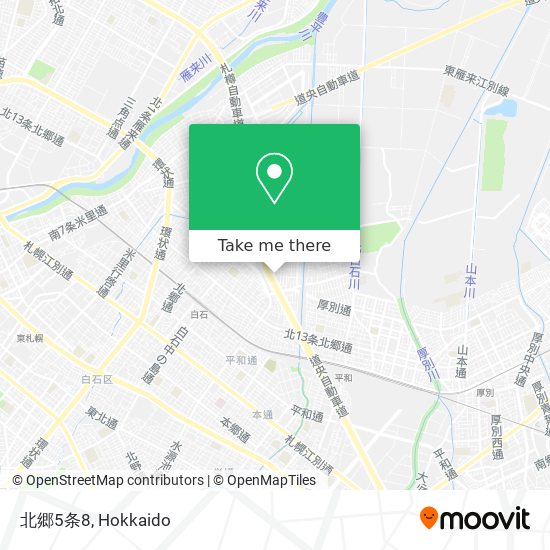 北郷5条8 map