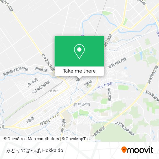 みどりのはっぱ map