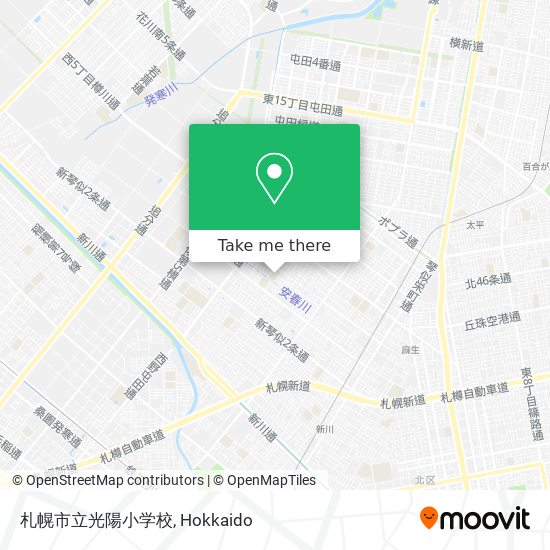 札幌市立光陽小学校 map