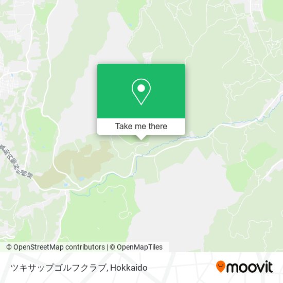 ツキサップゴルフクラブ map