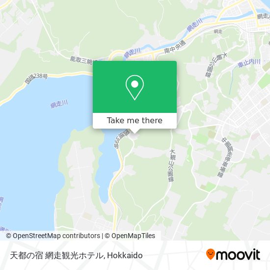 天都の宿 網走観光ホテル map