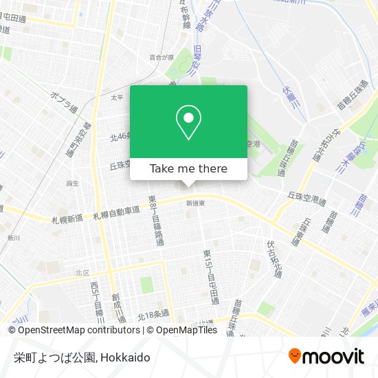栄町よつば公園 map