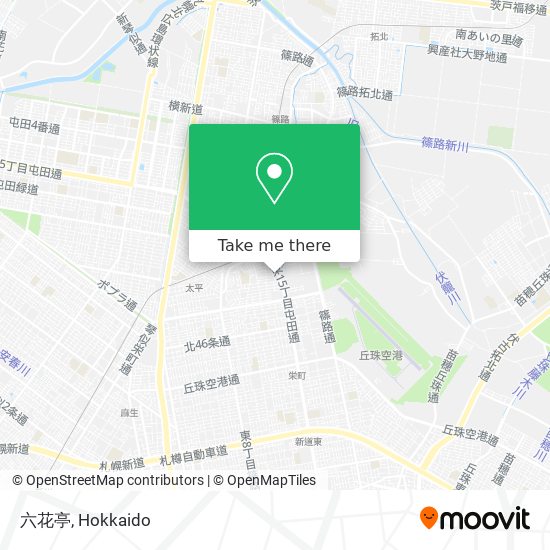 六花亭 map