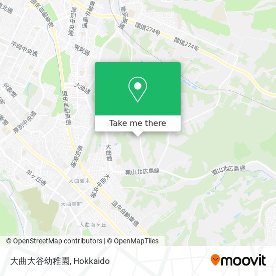 大曲大谷幼稚園 map