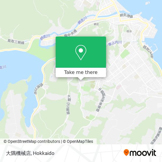 大隅機械店 map