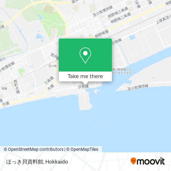 ほっき貝資料館 map