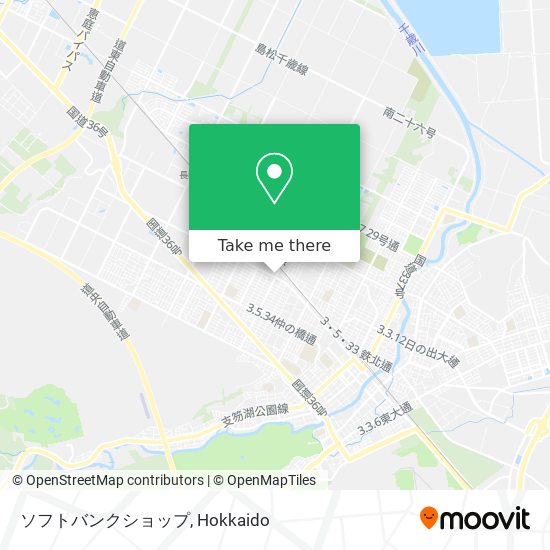 ソフトバンクショップ map