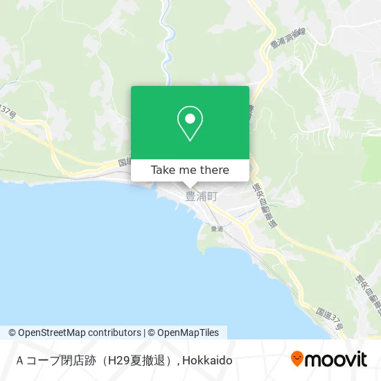 Ａコープ閉店跡（H29夏撤退） map