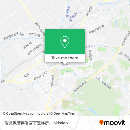 岩見沢警察署宮下連絡所 map