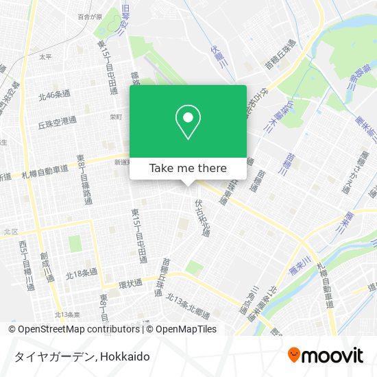 タイヤガーデン map