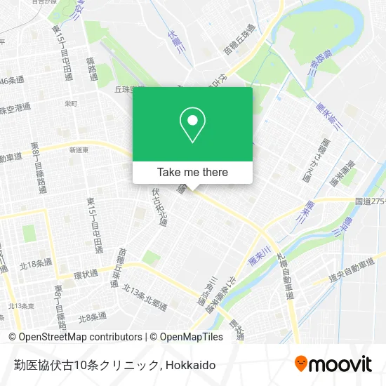 勤医協伏古10条クリニック map