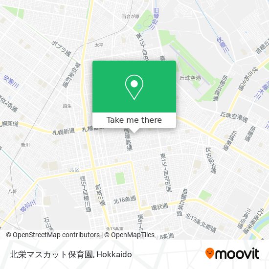 北栄マスカット保育園 map