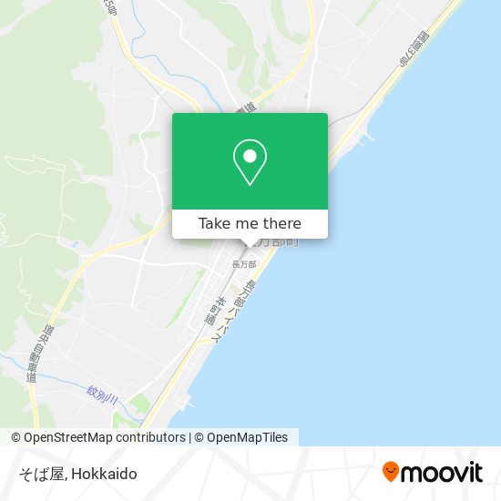 そば屋 map