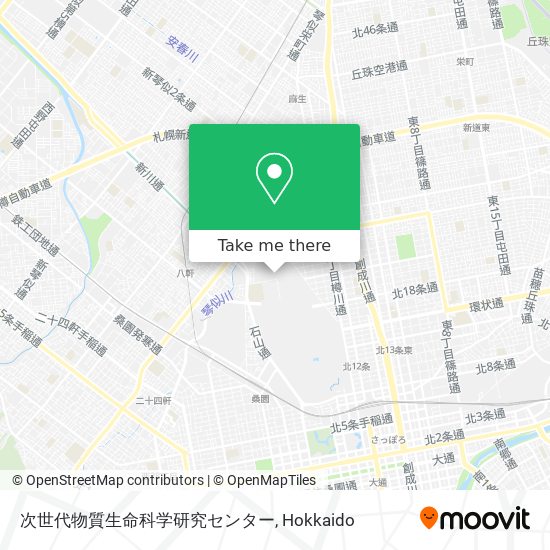 次世代物質生命科学研究センター map
